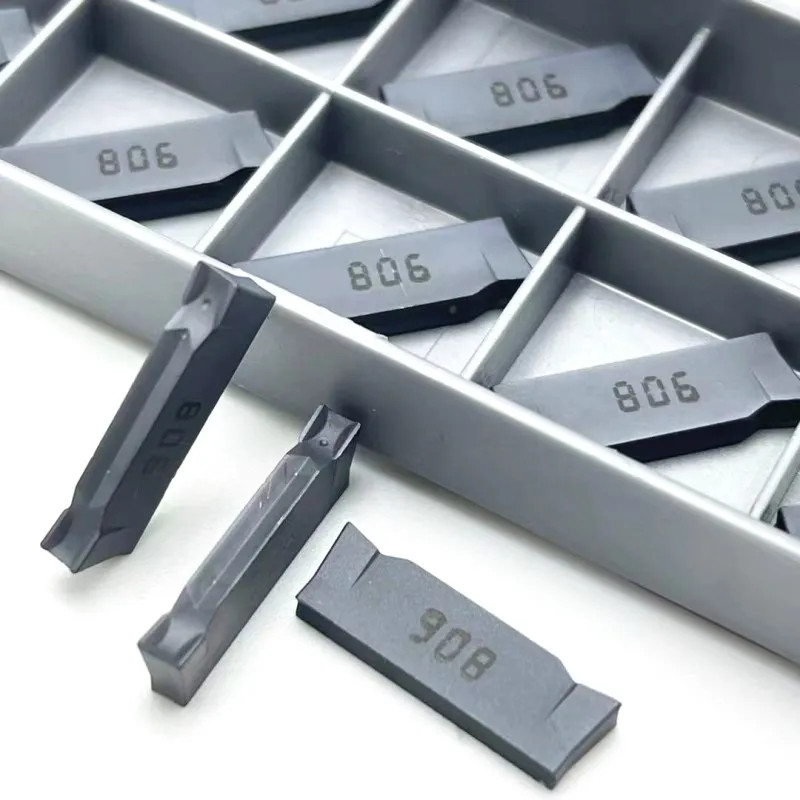 DGN3102C / 3102J IC908 Carbide Grooving Inserts 3mm CNC Slotting Cemented Lathe