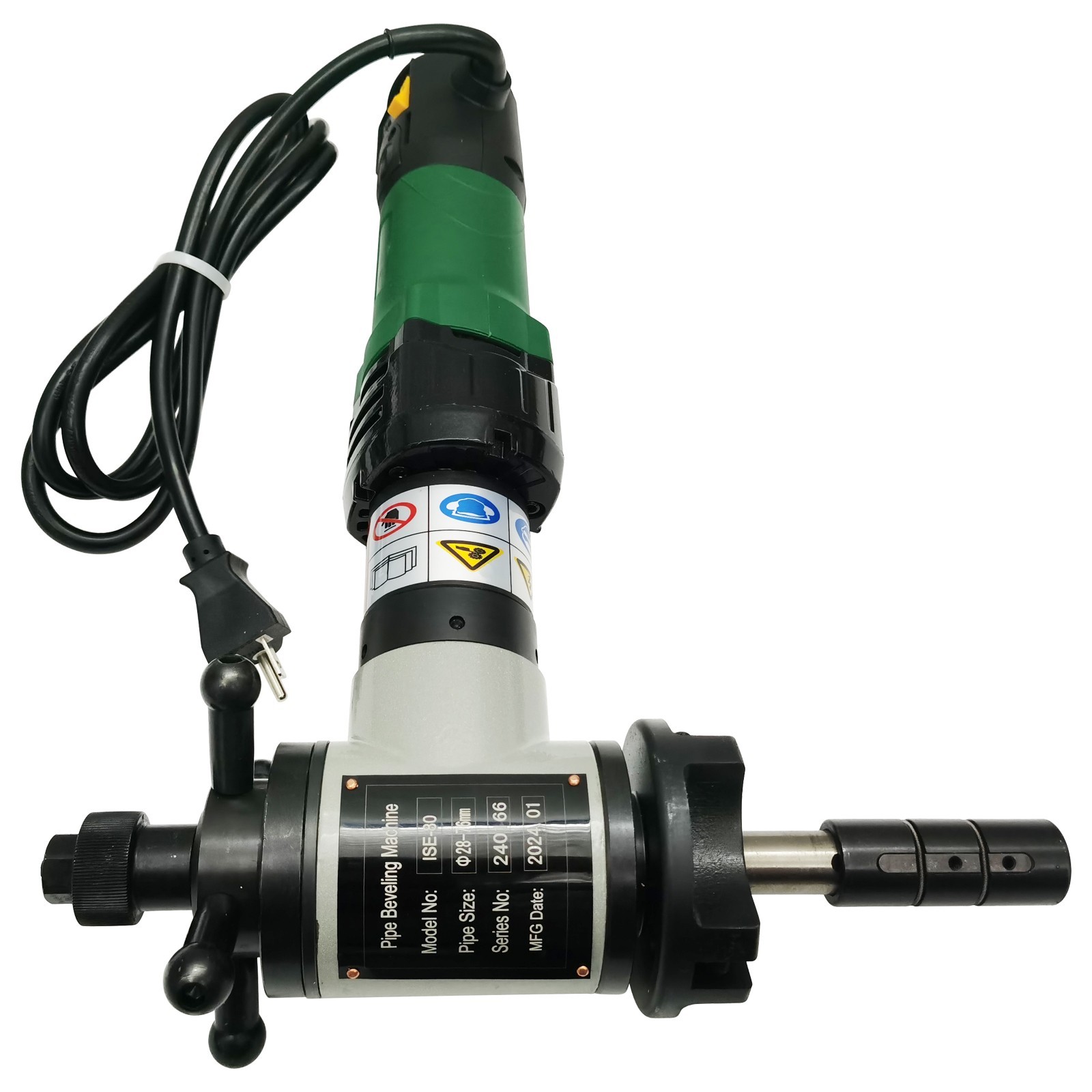 220V 1200W Electric Internal Expanding Pipe Beveling & Chamfering Machine