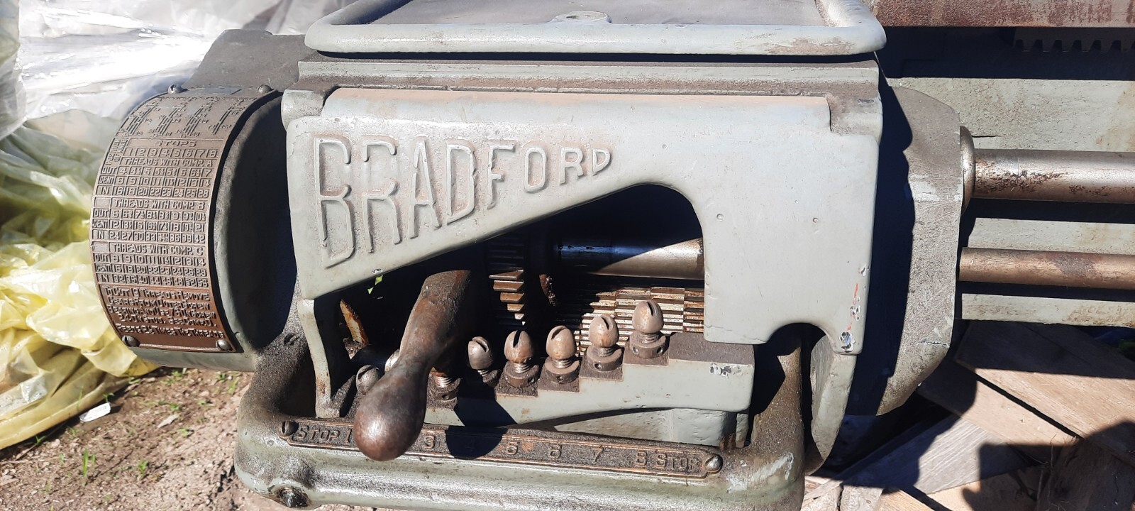 Bradford Metalmaster Lathe Quick Change Gearbox