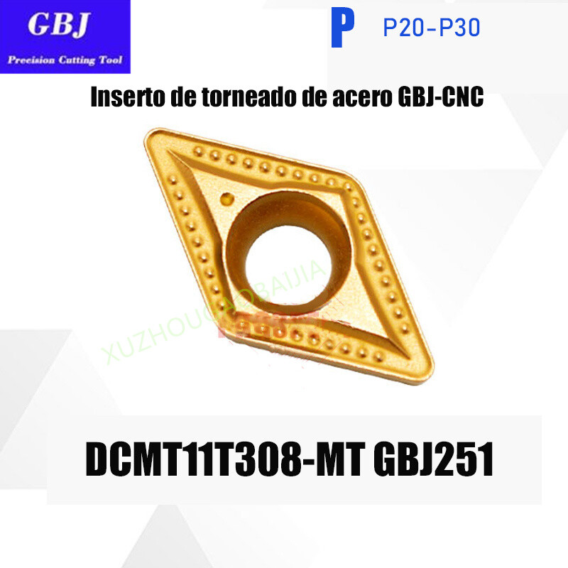GBJ-CNC DCMT11T304-MT DCMT11T308-MT GBJ251 Carbide turning insert High quality