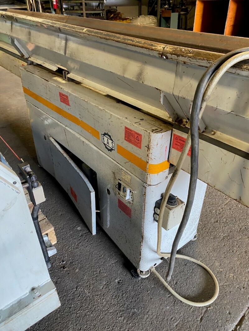 Reinhardt Maschinebau 1998 DuctZipper Machine 220V 4.0kW, RAS22.81 No.393/3