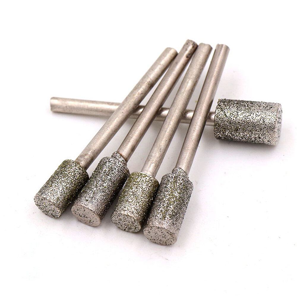 1/5/10pcs Diamond Grinder Drill Bits for 0.5mm-10mm Diamond Grinding Pen Router