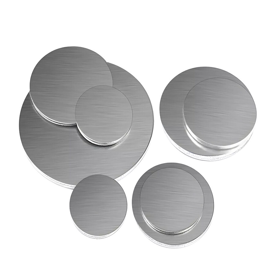 304 Stainless Steel Sheet Disc Brushed Round Steel Plate Diameter 100mm – 300mm