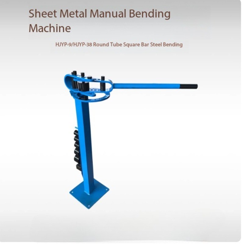 Floor-Standing Metal Bending Machine Manual Bench-Top Pipe Bender Flat Steel