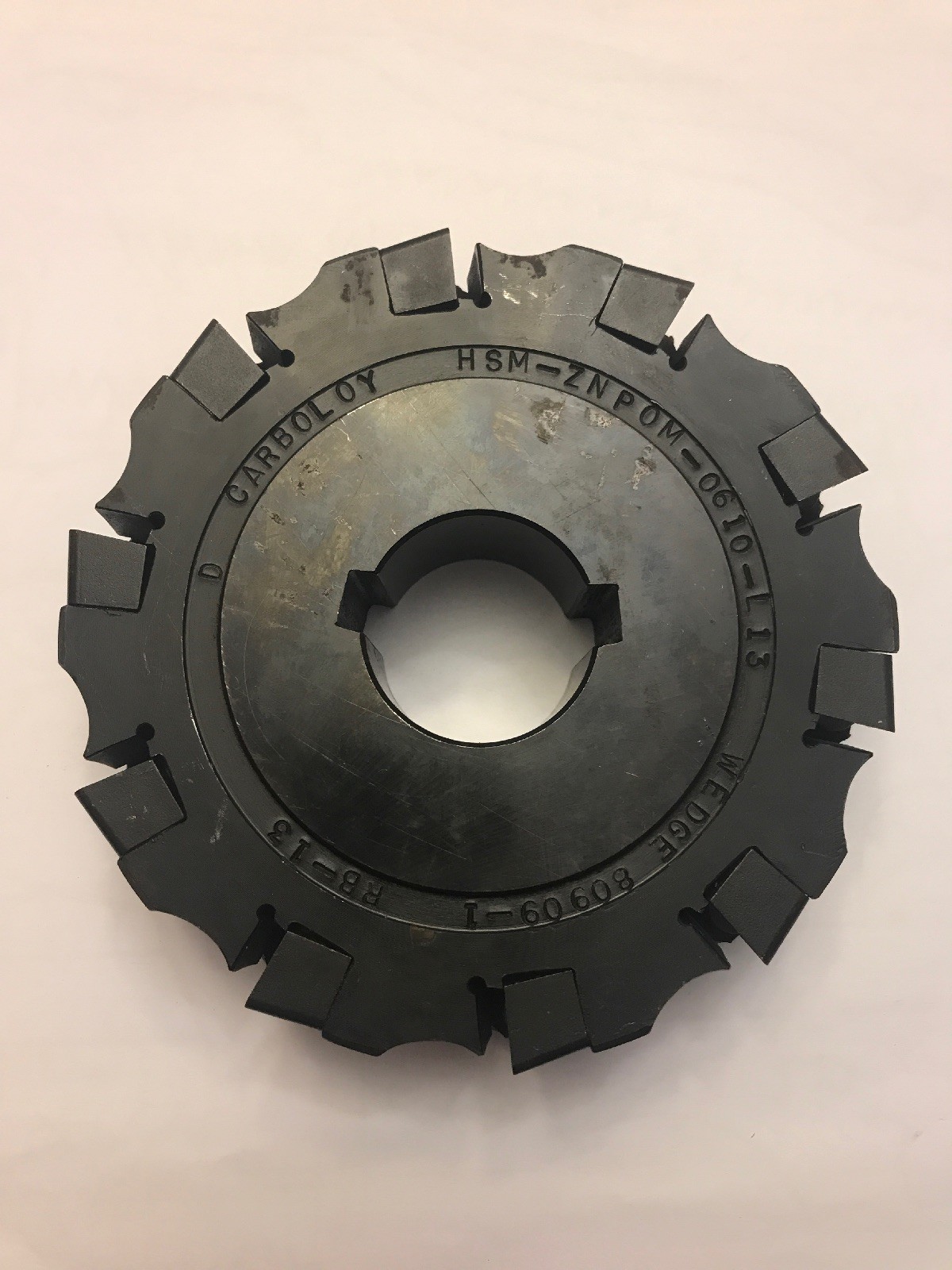 Carboloy Indexable Facemill Cutter HSM-ZNPOM-0610-L13 Wedge 80909-1
