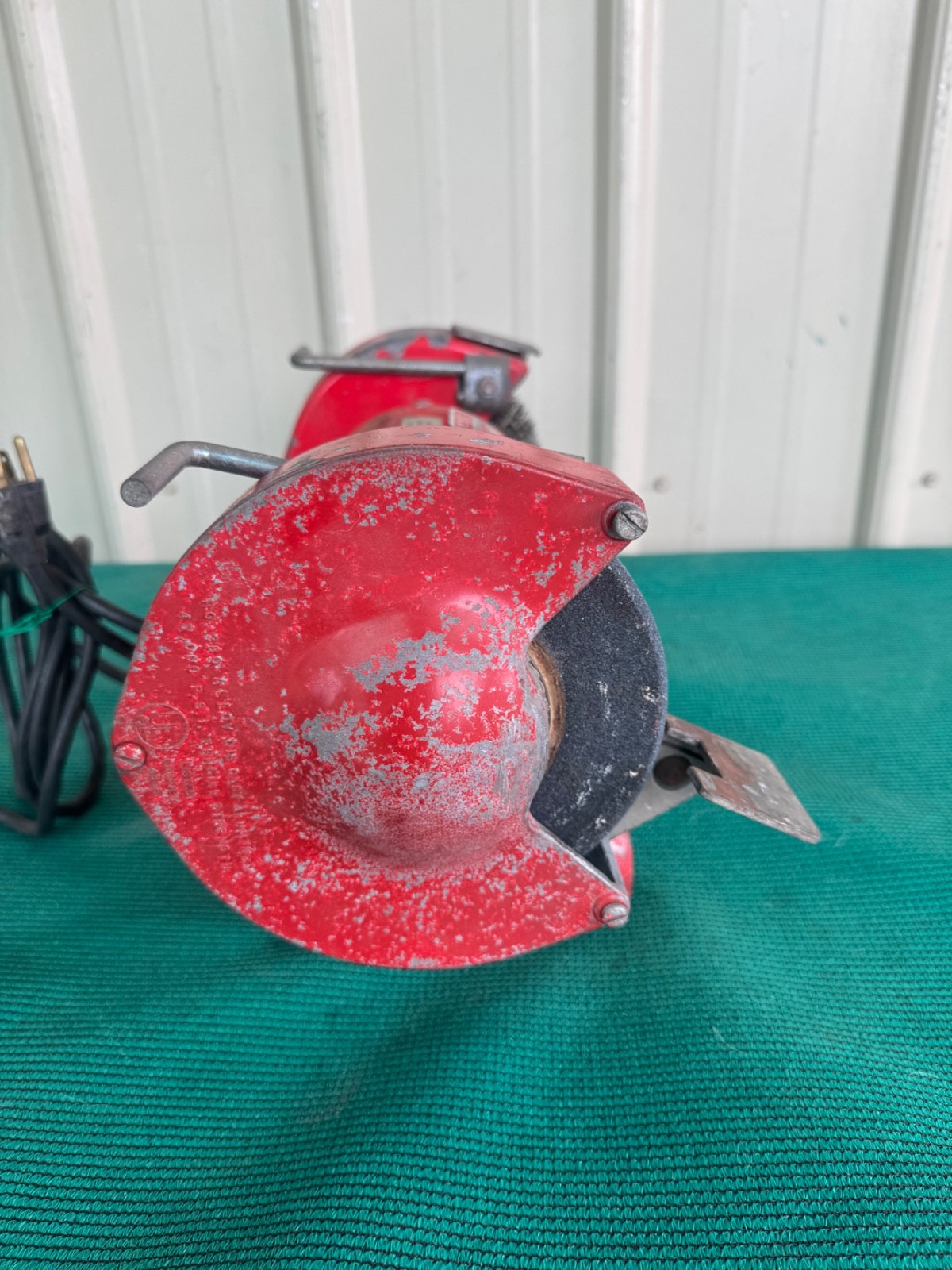 Baldor 612R Bench Grinder Buffer Wire Wheel 1/3 hp – 3600 Rpm 6″ USA See Video