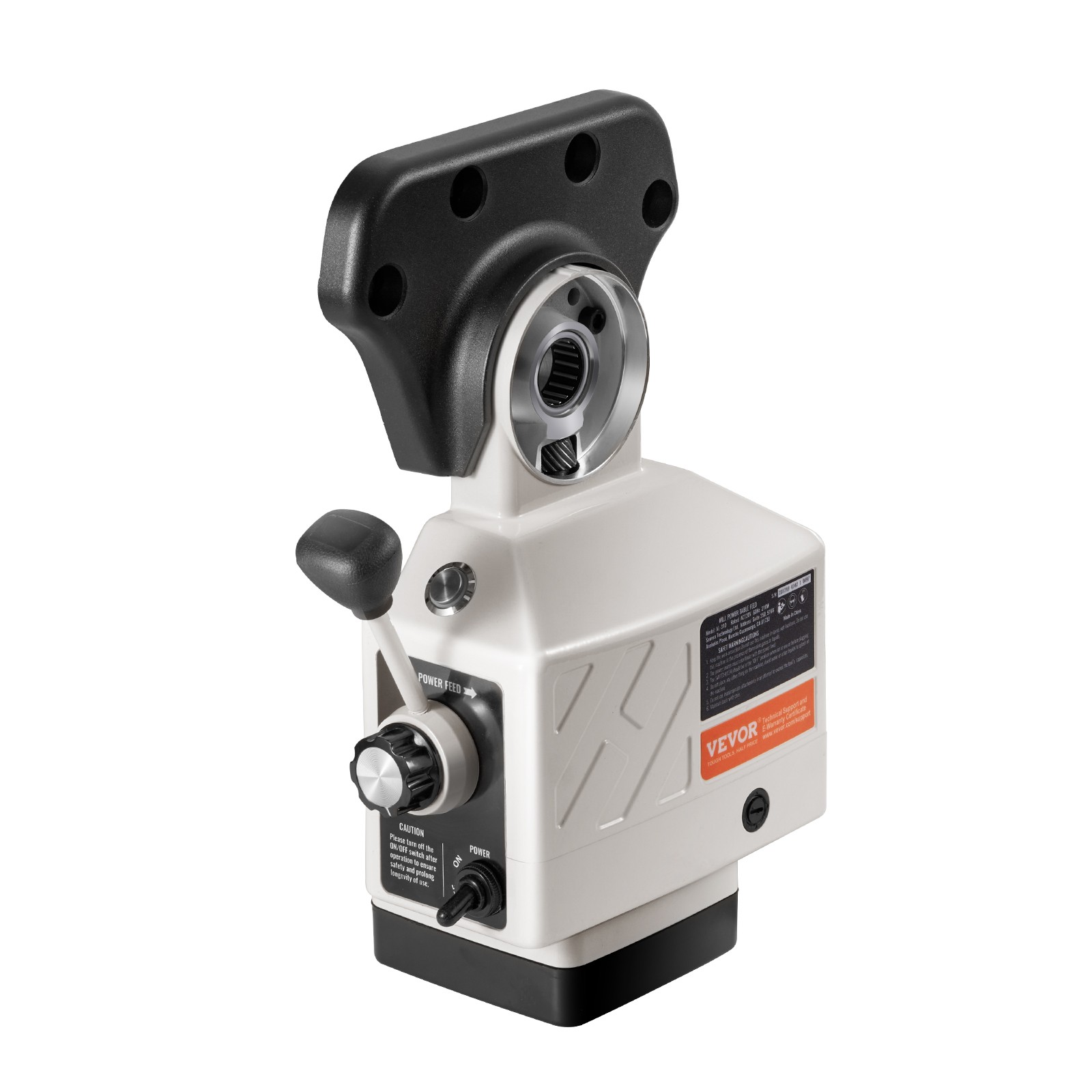 VEVOR X-Axis Power Feed Table Mill for Milling Machine 450 in-lb Torque 0-200RPM