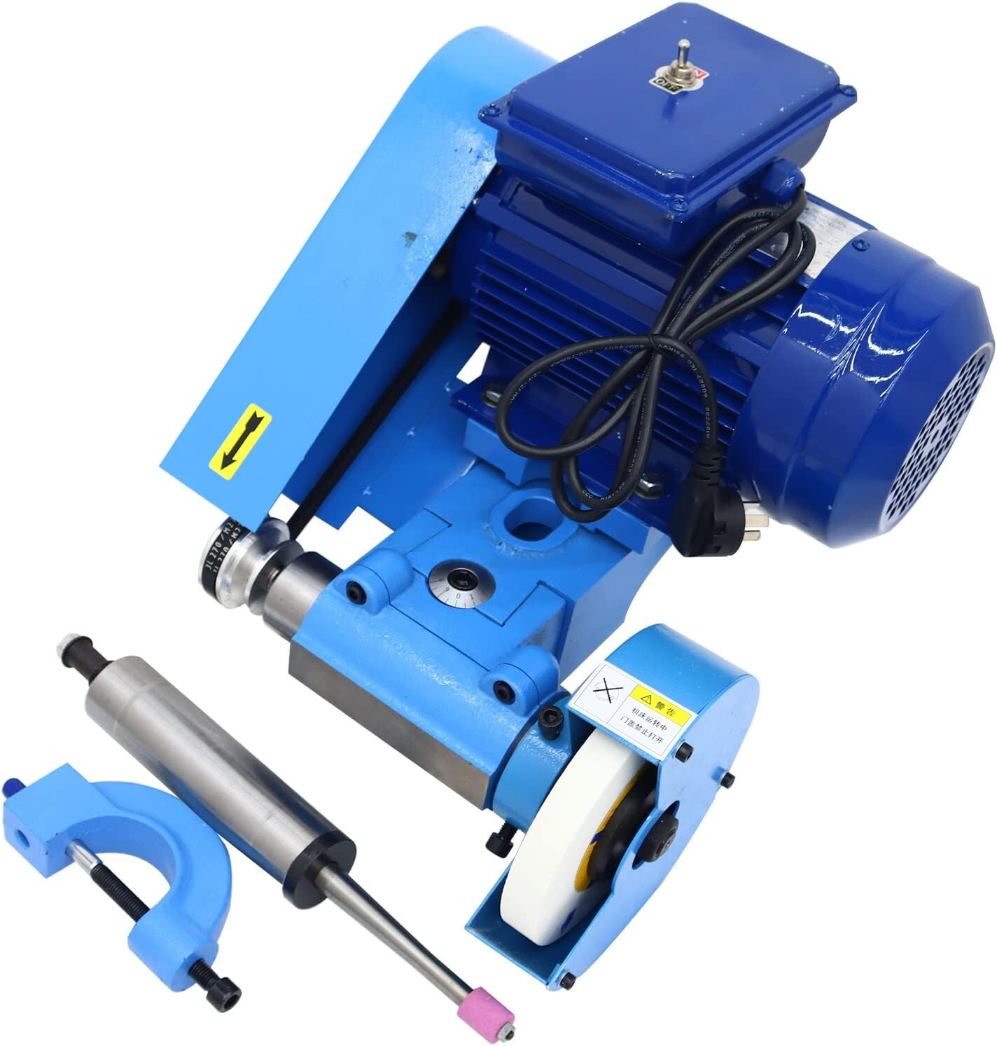 220V 0.12-3.54In Lathe Tool Post Grinder Machine Internal and External Sharpener