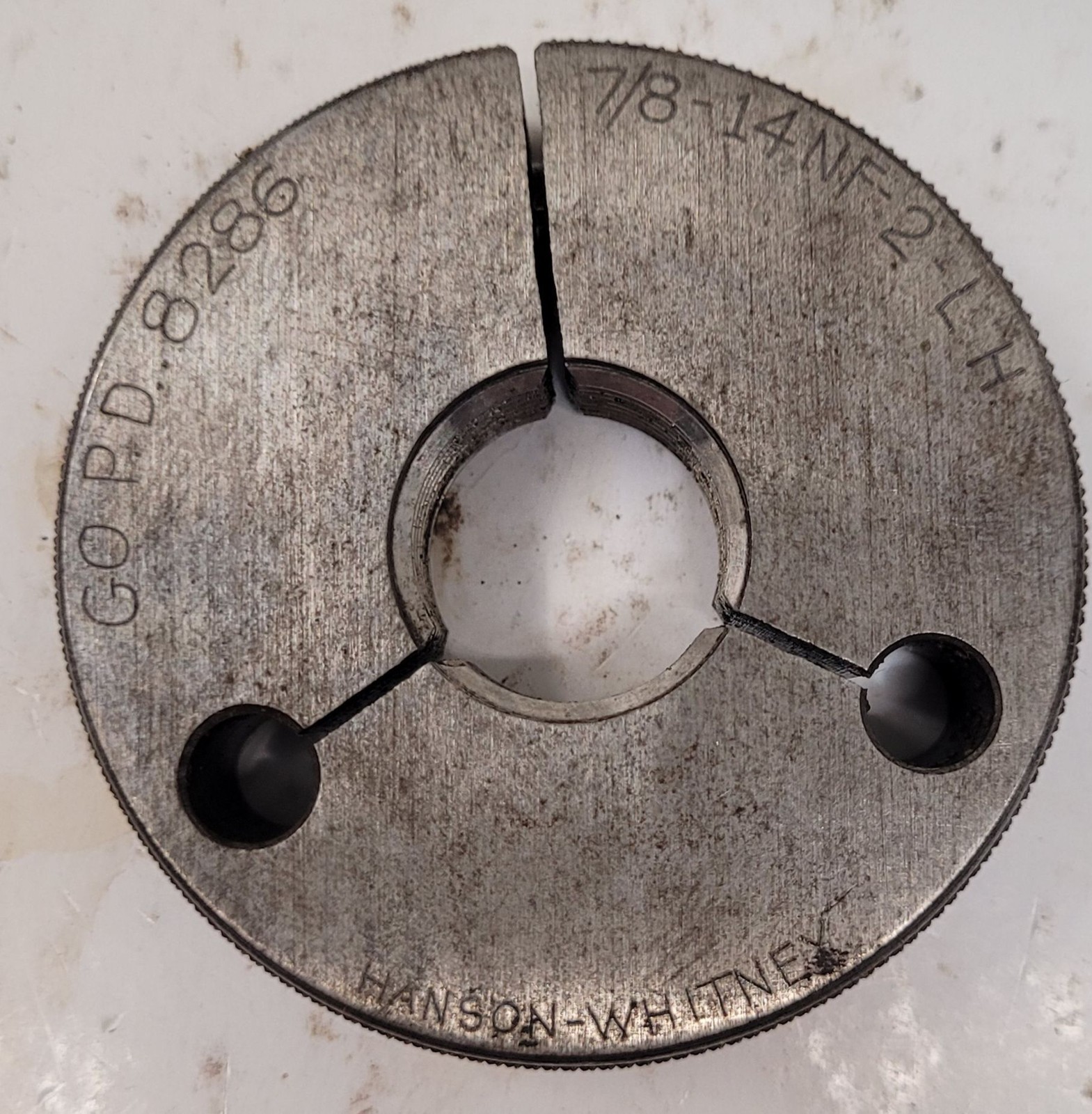 Hanson-Whitney Thread Ring Gauges – Various Sizes – Set of 5
