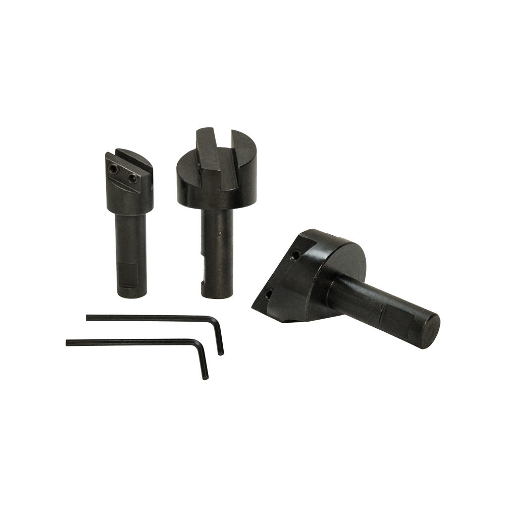 1/2” Shank 3/4” – 1-1/2” Fly Cutter Set Cutting Milling Hardened Tool Bits