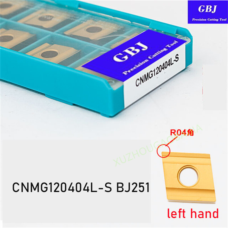 GBJ-CNC CNMG120404 R-S CNMG120408 L-S GBJ251 Carbide Turning Insert wide slot