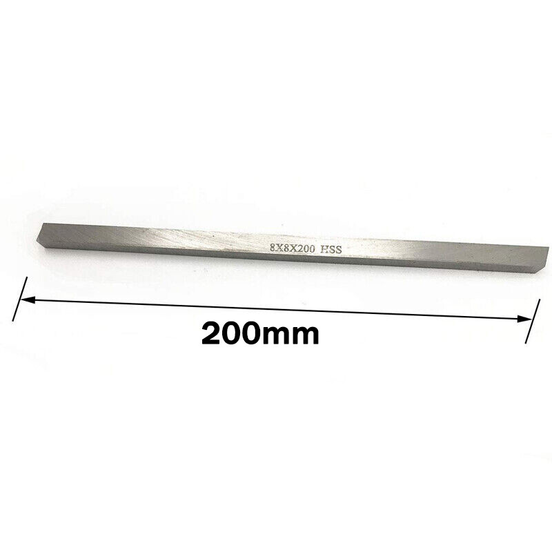 HSS Lathe Tool Steel Square Tools High Speed Steel Turning Tool Length 200mm
