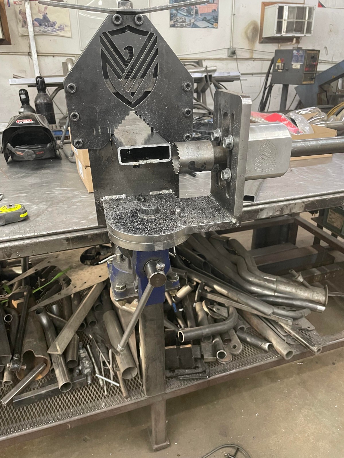 Build Co Tools Guillotine Tube Notcher