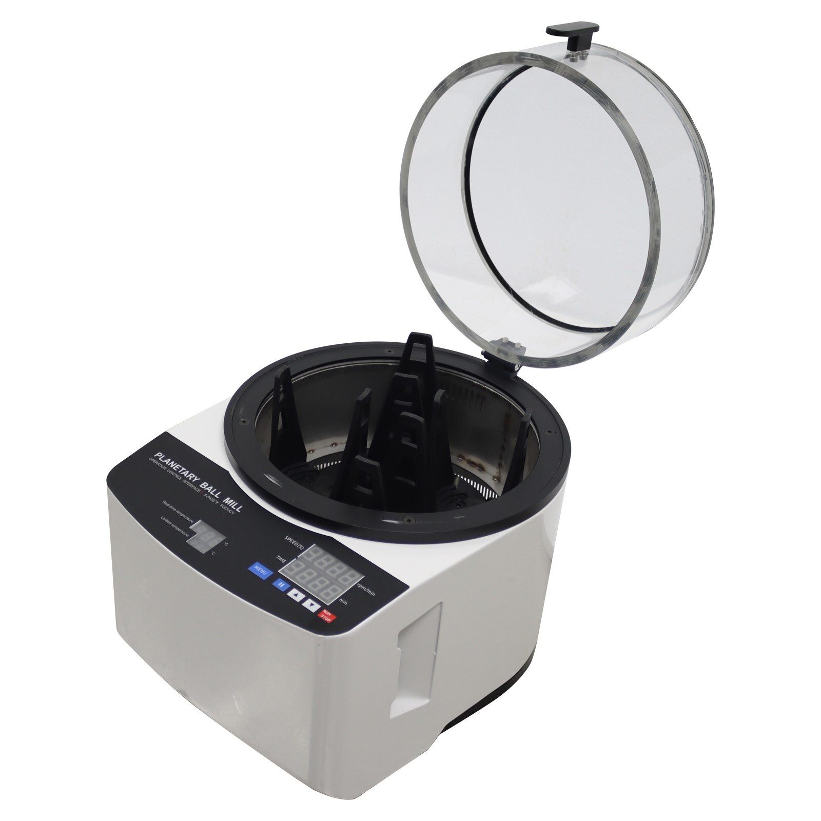 110V 400mL Lab Planetary Ball Grinding Mill Desktop Micro High-speed Silent