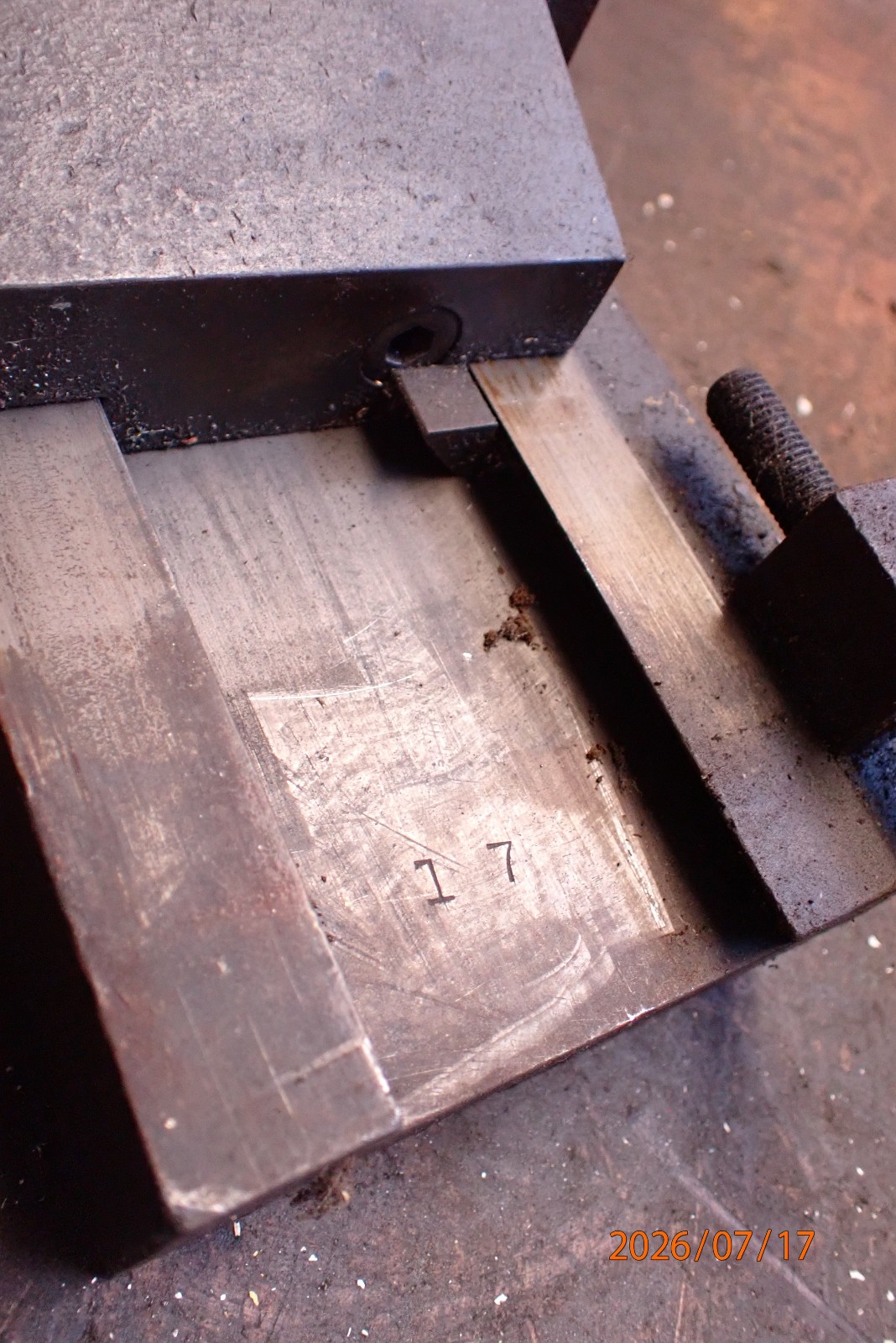 OLDER TOOL SLIDE ASSEMBLY FOR PRECISION METAL LATHE POSSIBLE HARDINGE