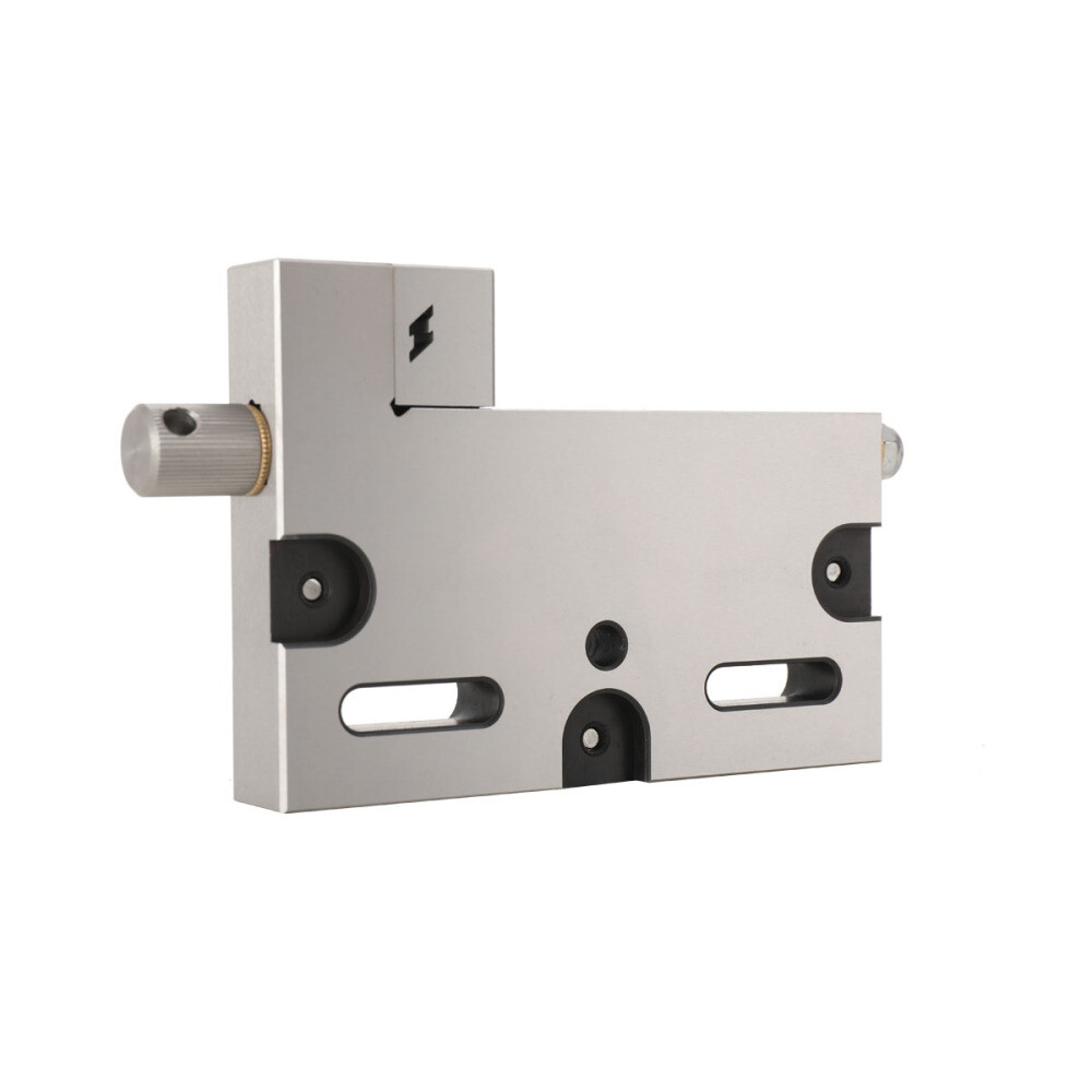 High Precision CNC Wire EDM Vise Jaw 100mm Opening 3Kg Clamping Stainless Steel