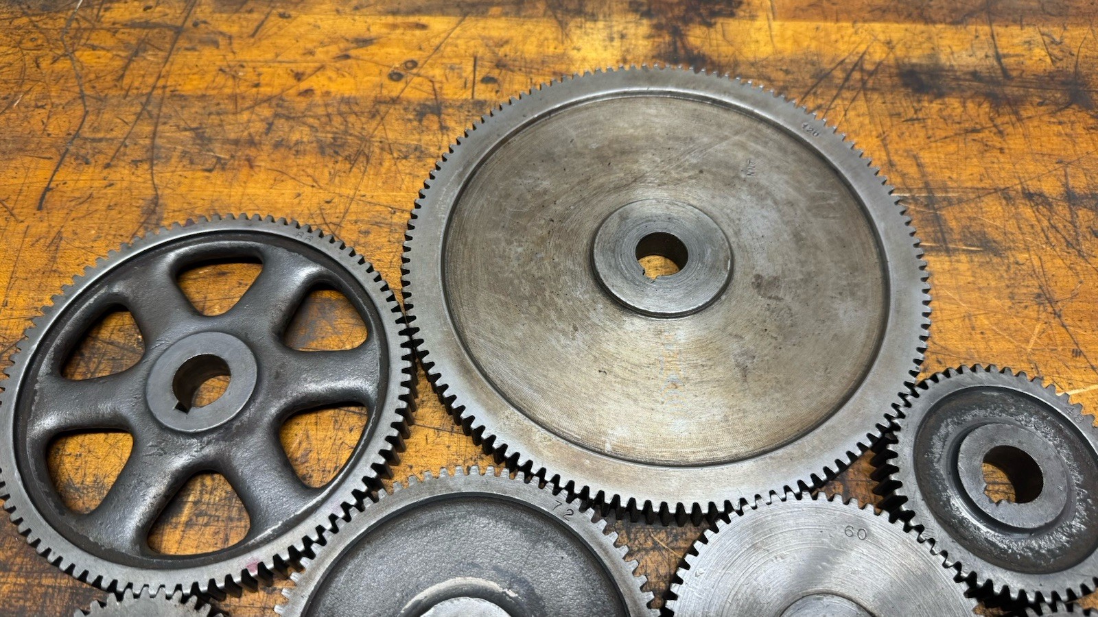 Lathe Change Gear Set 3/4” Bore 5/8” Thickness ￼South Bend Logan Monarch Sheldon