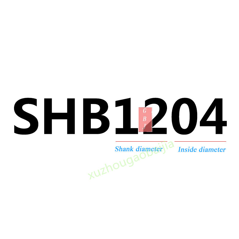 Round shank with small aperture SHB 16 20 04 05 06 7 08 09 Boring cutter collet