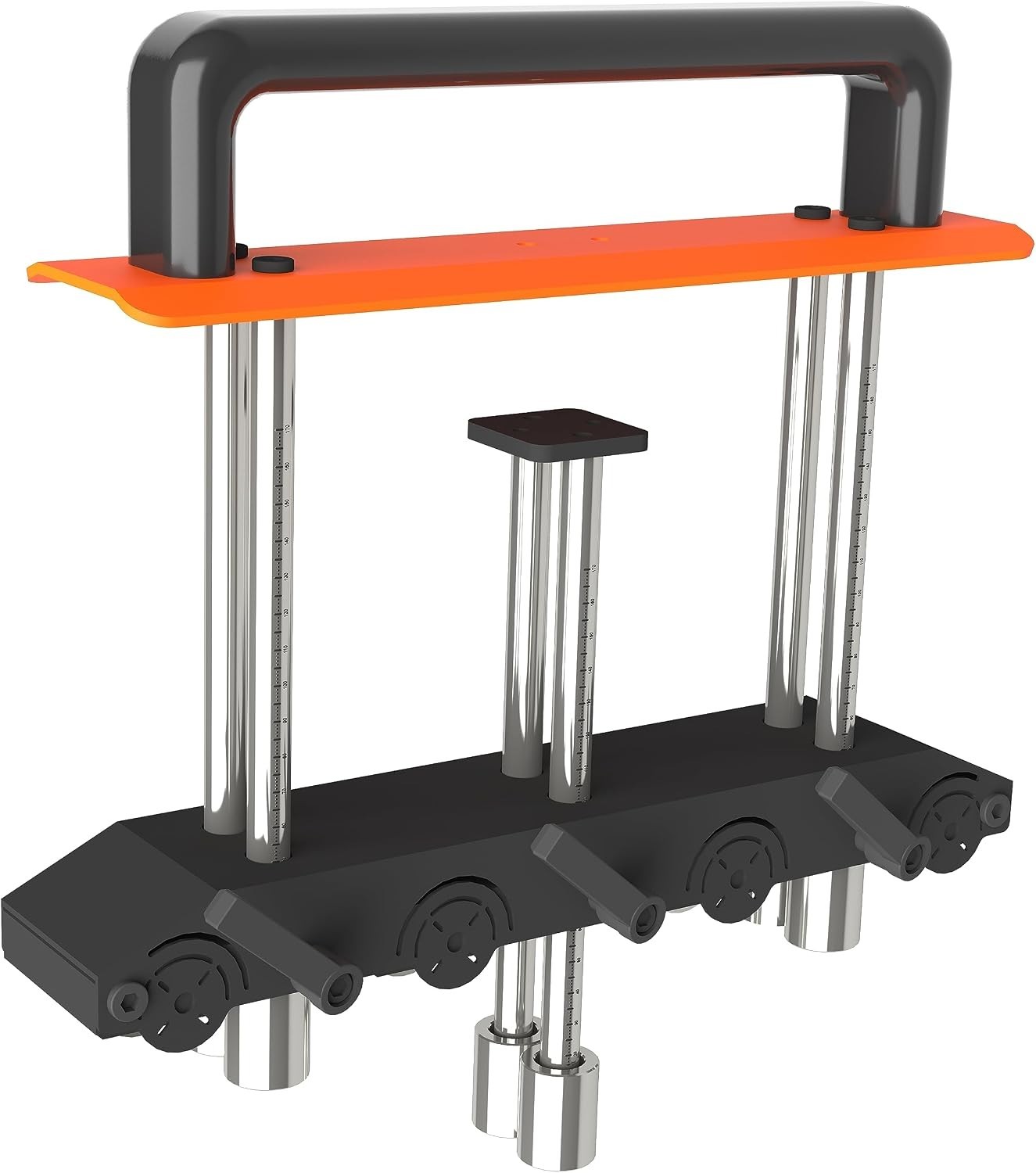 Durable V-Shaped Edge Roller Bender with Accurate Depth Gauge for Metalworking