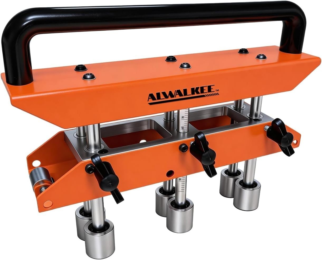 Heavy-Duty 3-Station Edge Roller Bender – Adjustable 0-90° Sheet Metal Tool