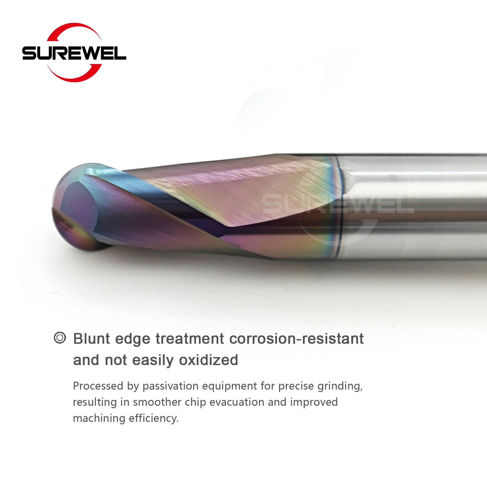 Carbide Milling Tools Copper Electrode Ball Nose End Mill R0.5-R6 CNC Machining