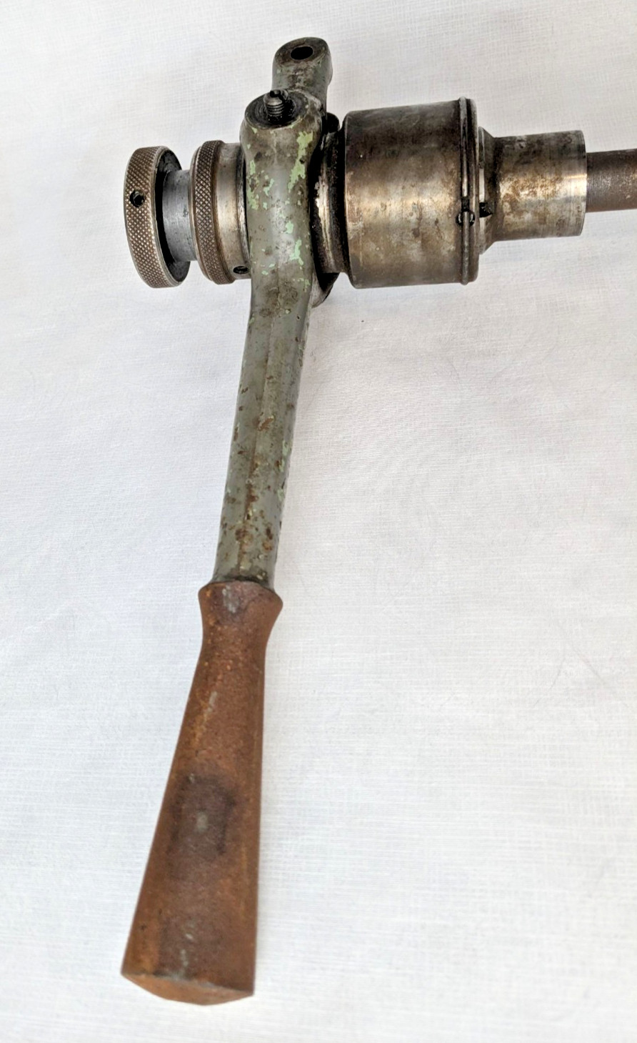 9″ South Bend Lever 3C Collet Closer. Missing Yoke Bracket. Needs Restoration