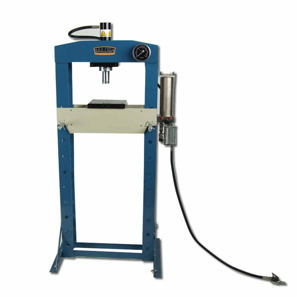 Baileigh 1004808 HSP-20A 20 Ton Pneumatic H-Frame Shop Press