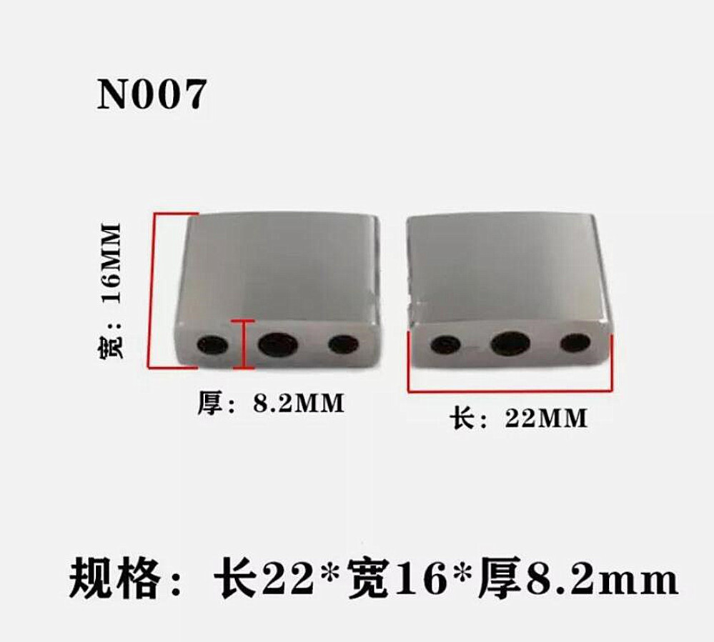 For Makino Wire EDM Part Upper Lower Tungsten Steel Conductive Block N006 N007