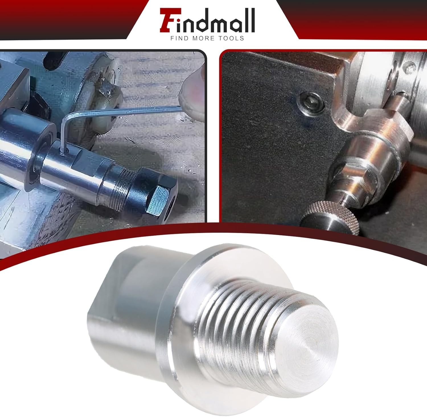 Lathe Headstock Spindle Adapter Converts 3/4 Inch x 10 TPI to 1 Inch x 8TPI f…