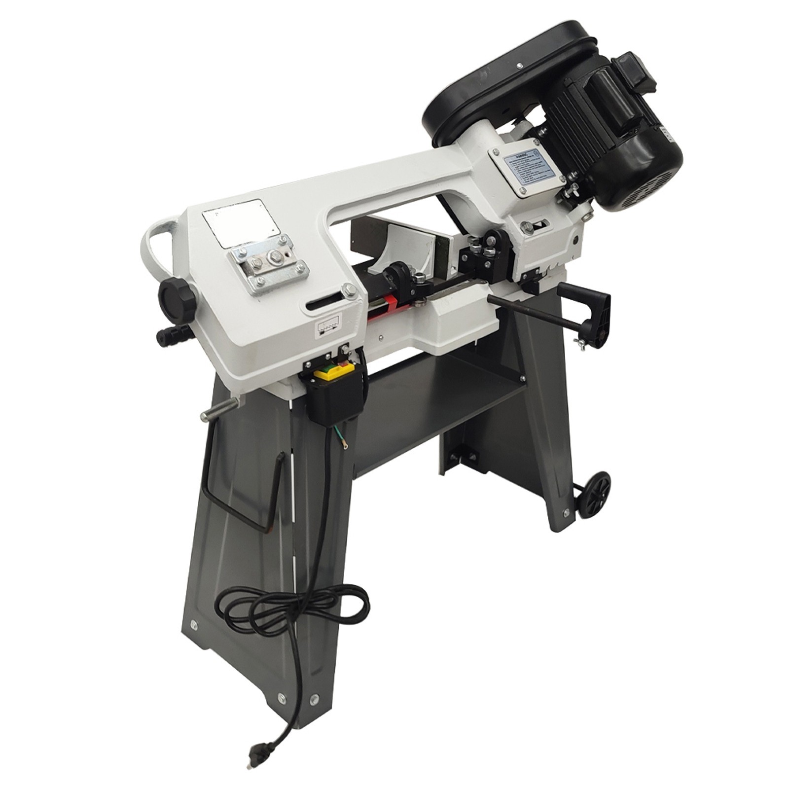 Horizontal Vertical Bandsaw Metal Cutting Band Saw Machine 110V Band Saw Cutter