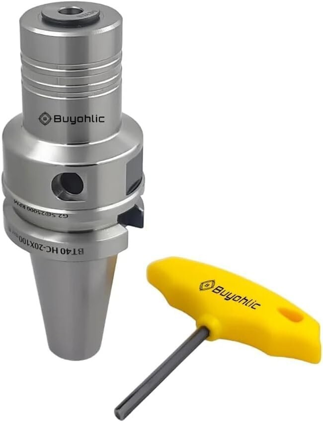 Hydrogrip Chuck Adaptor Holder BT40 Shank II Cutter Diameter 20 x 100 mm Long