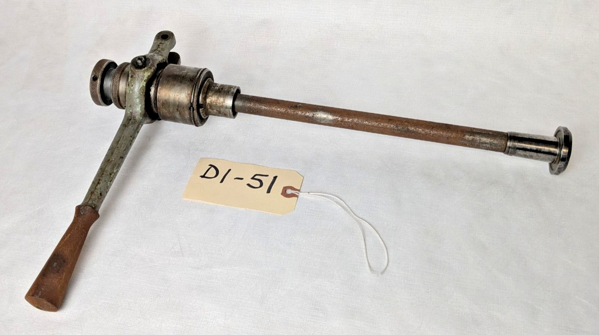 9″ South Bend Lever 3C Collet Closer. Missing Yoke Bracket. Needs Restoration