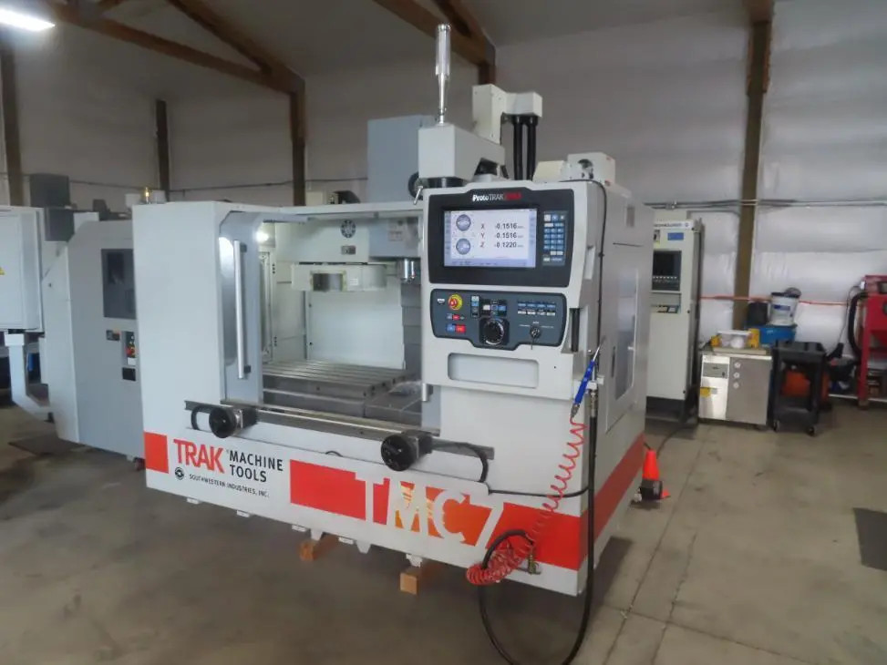 2021 SOUTHWESTERN INDUSTRIES TRAK TMC7 CNC Mill 30″x20″x20″ Travels 8,000 RPM 16