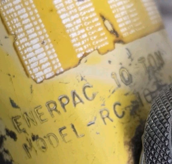 HYDRAULIC FABRICATION ANGLE IRON BAR SHEAR POSSIBLE ROPER WHITNEY WORKER ENERPAC