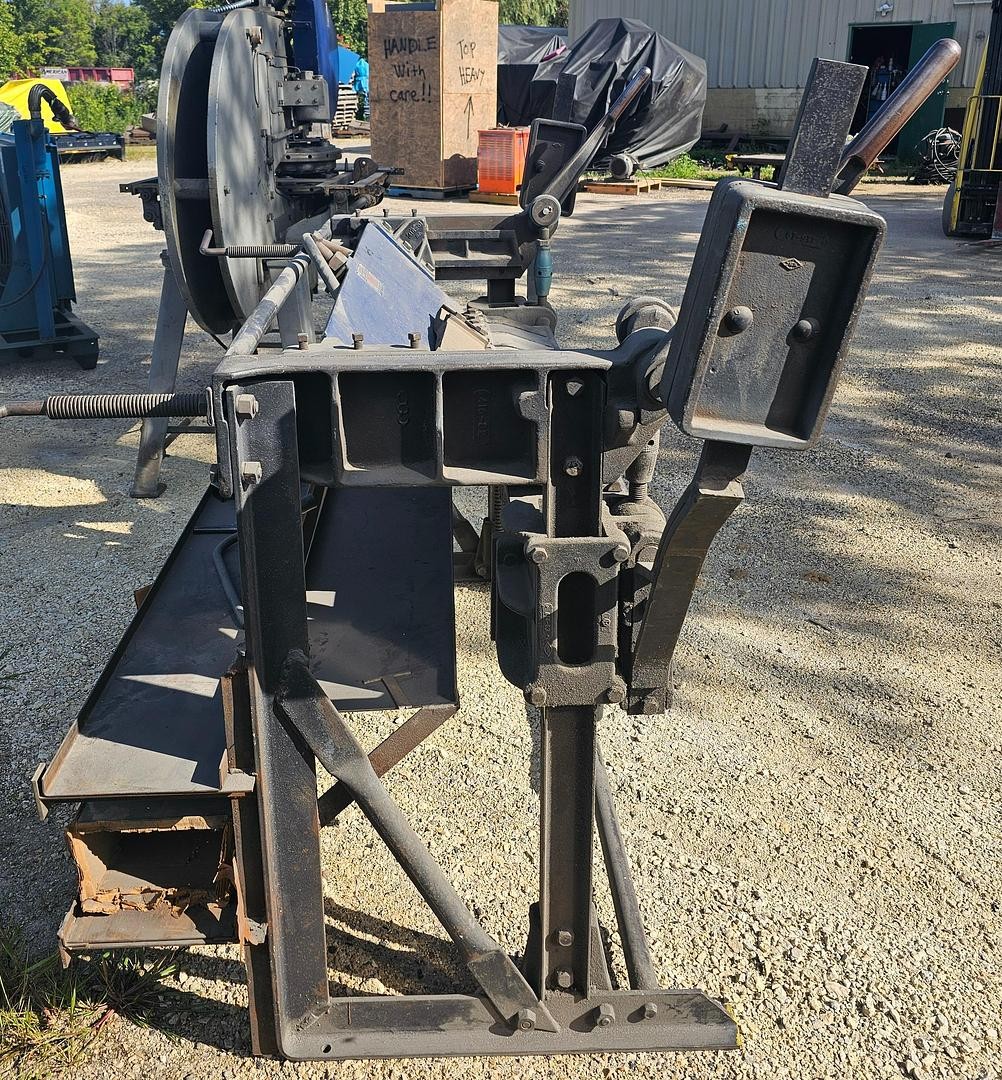 Vintage Whitney Jensen 416 Box & Pan Finger Brake 4′ x 16 Gauge Steel
