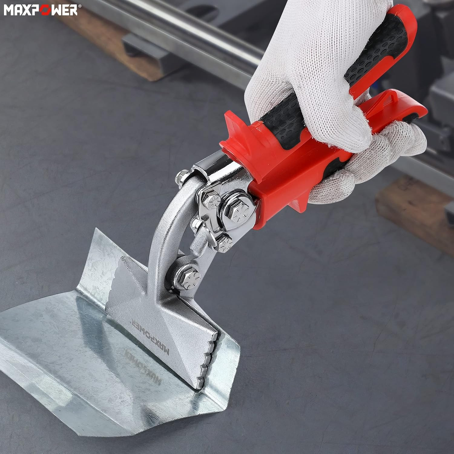 Sheet Metal Bender, 3-Inch Offset Metal Bender Sheet Metal Hand Seamer for Bendi