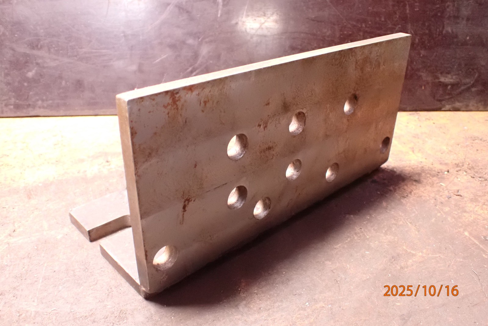 SHOP MADE MACHINIST ANGLE PLATE JIG FIXTURE TOOLING