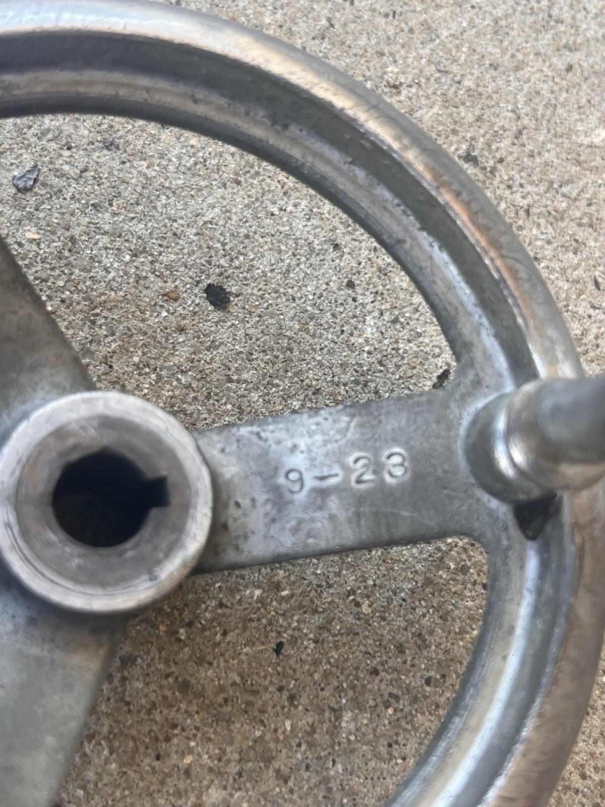 Atlas Craftsman 10” 12” Lathe Apron Tailstock Hand Wheel 9-23