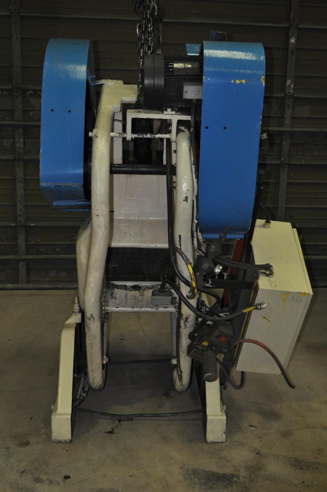 60 TON ROUSSELLE OBI PRESS 3″ STROKE 12.5″ SHUT HEIGHT 3.5″ ADJUSTMENT 50 SPM