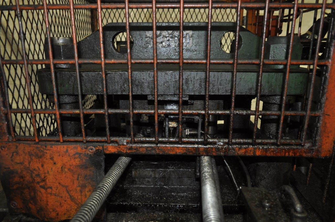 50 Ton Tishken Cut Off Press CO-14-HW-4A16 Bed Area: 18″ LR x 29″ FB yoder dahl