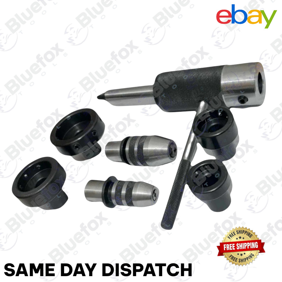 NEW 3MT Lathe Tailstock Tap And Die Holder set Sliding Floating Type MT3 Shank