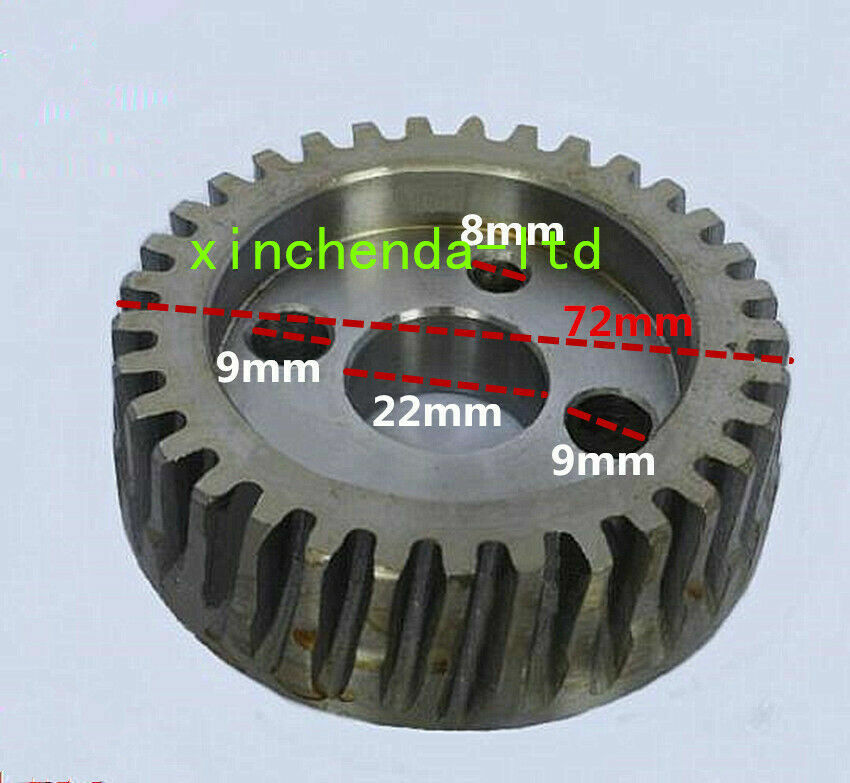 MILLING MACHINE CNC VERTICAL WORM GEAR HEAD ADJUSTING BOLT GEAR PART BRIDGEPORT
