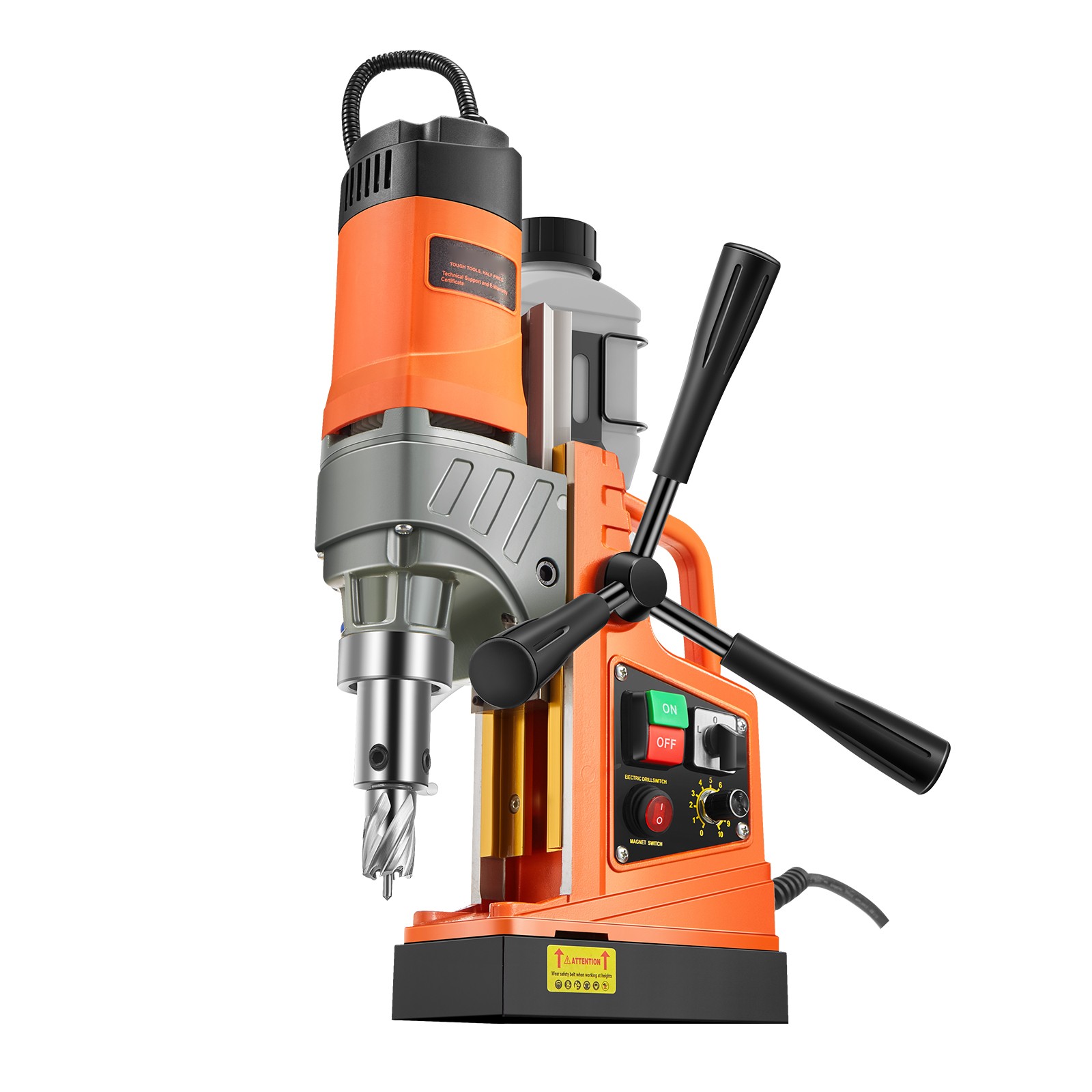 Magnetic Drill 1450W 12800N Portable Mag Drill Press 800RPM