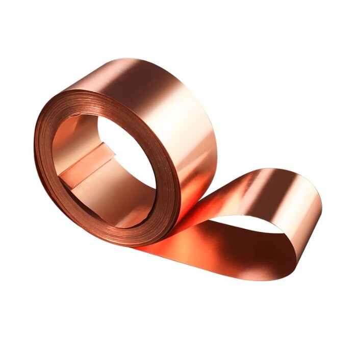 1PC T2 Copper Sheet Roll Metal Foil Plate Thick 0.1/ 0.2 /0.3/ 0.5mm *1000mm