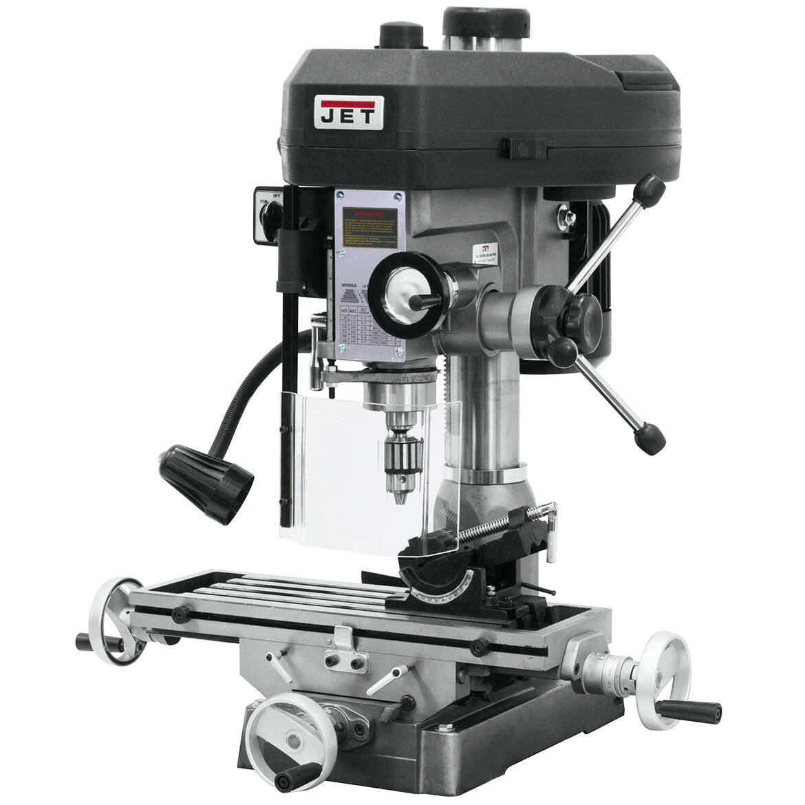 JET JMD-15 115/230V 1PH 1HP Mill/Drill w/ R-8 Taper – 350017
