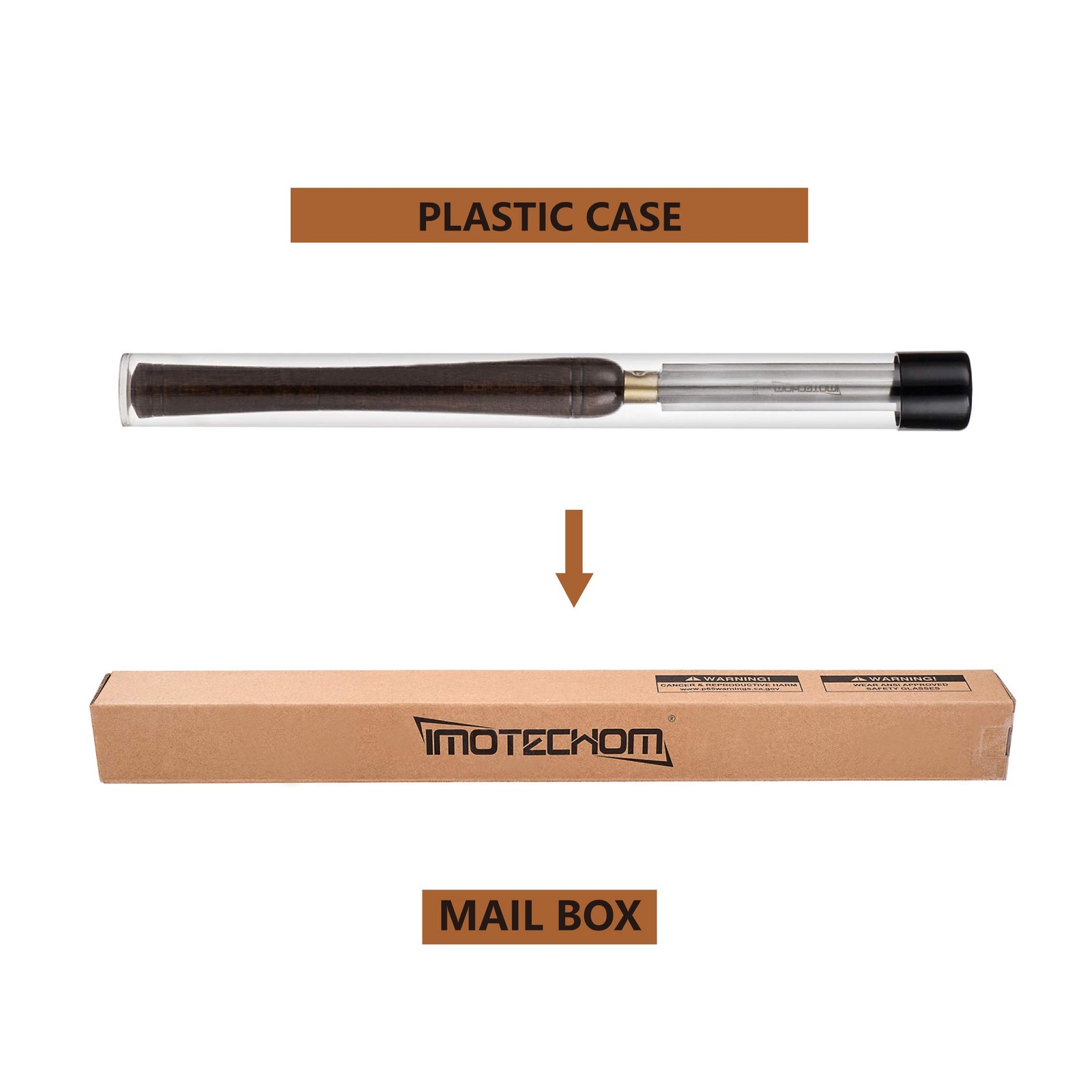 IMOTECHOM 1-Inches HSS Roughing Gouge Lathe Chisel Wood Turning Tools with Walnu