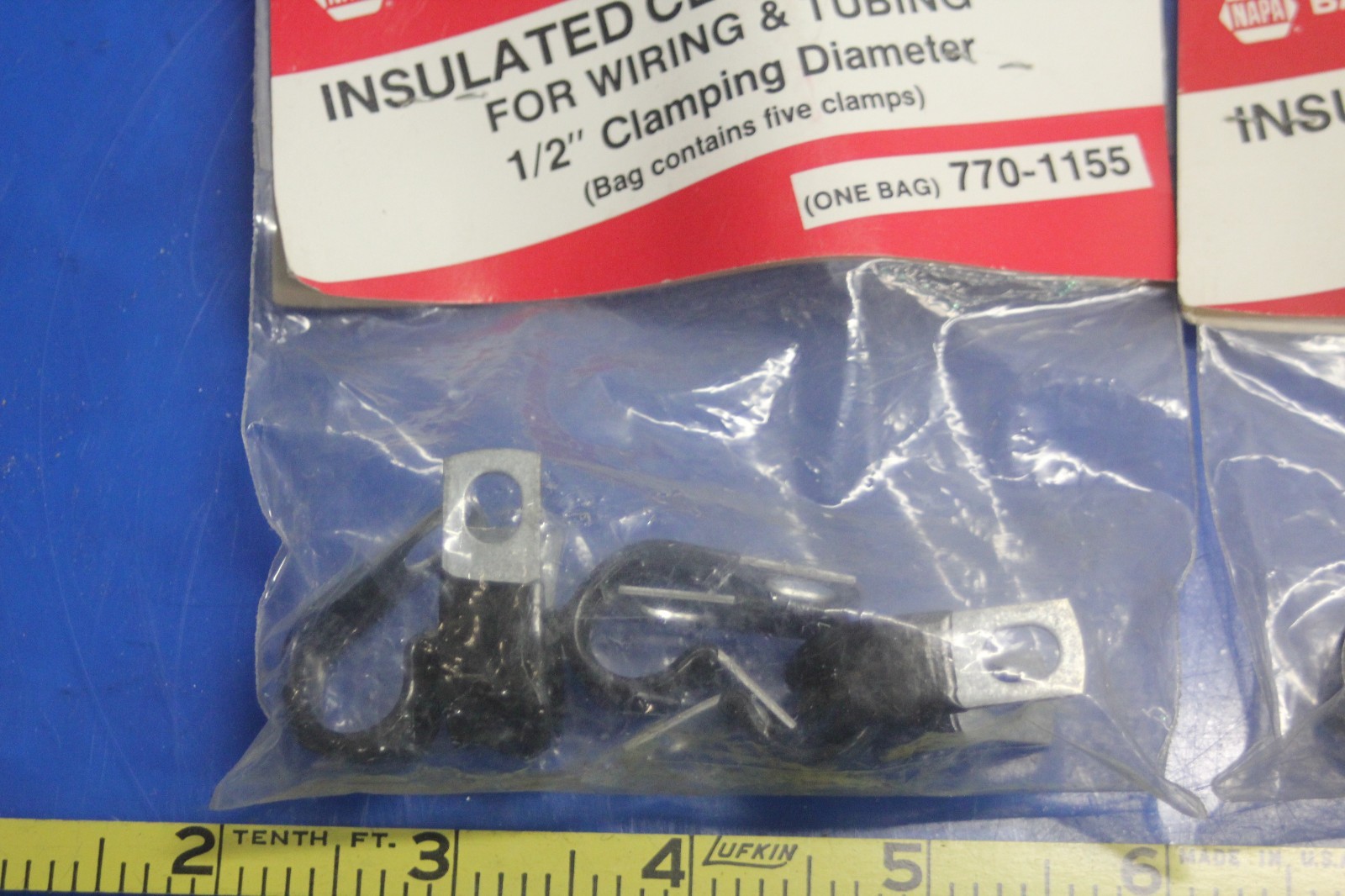 Napa Insulated Closed Clamps 3/8″ 770-1153 & 1/2″ 770-1155
