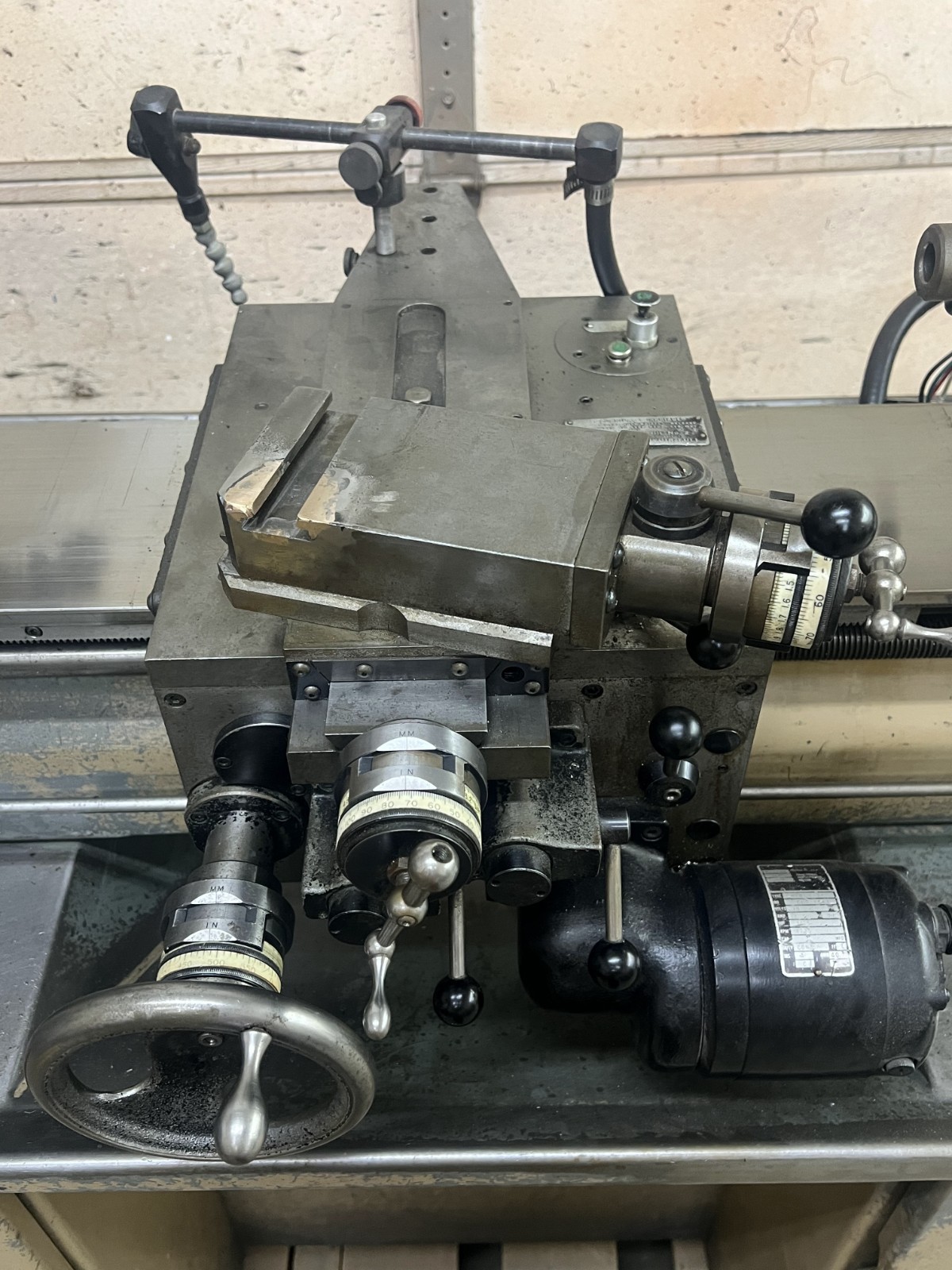 Hardinge HLV-EM Precision Tool Room Lathe (Inch/Metric) 460v 3-phase