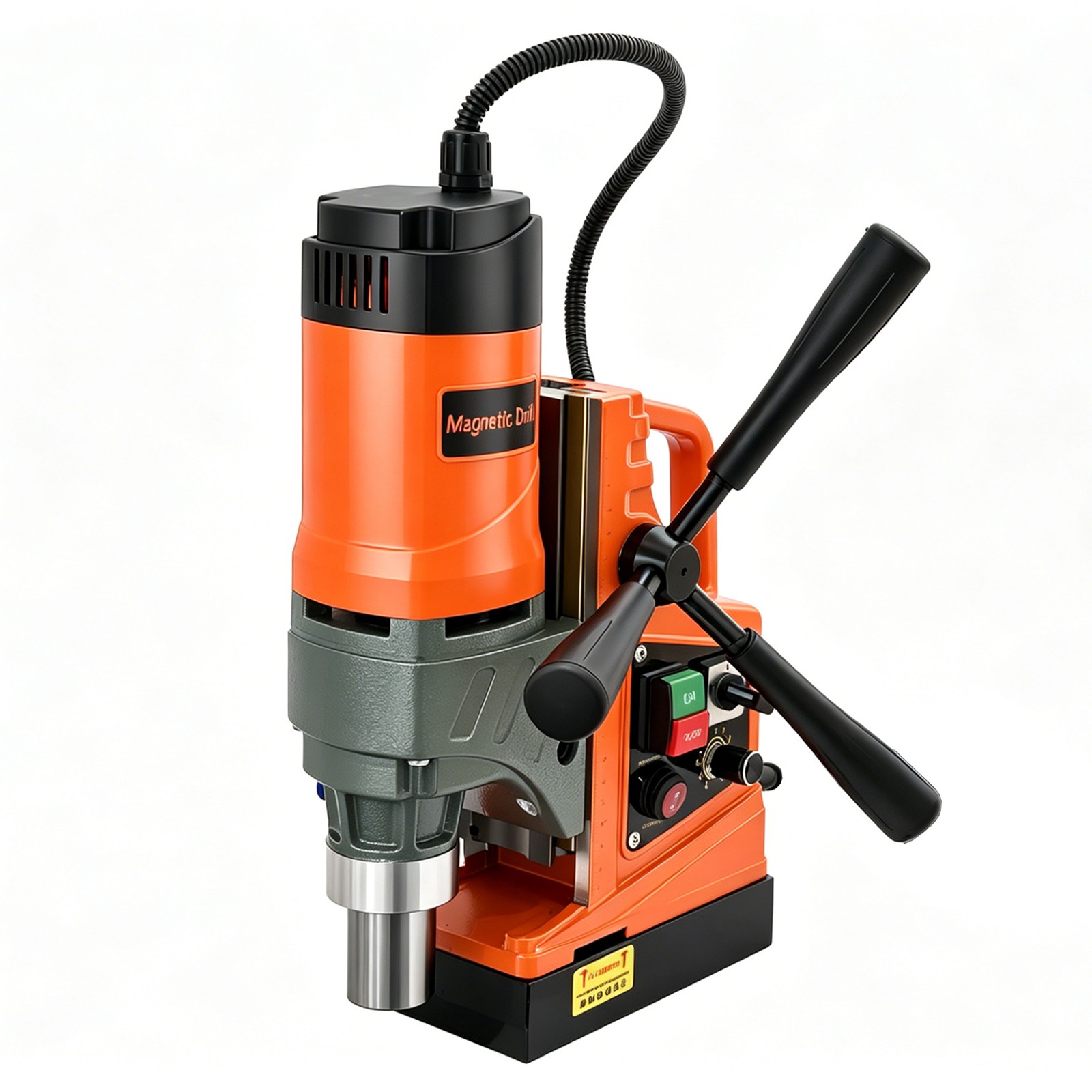 1450W Magnetic Drill Press Variable Speed Mag Drill with Cutter Kit 110V