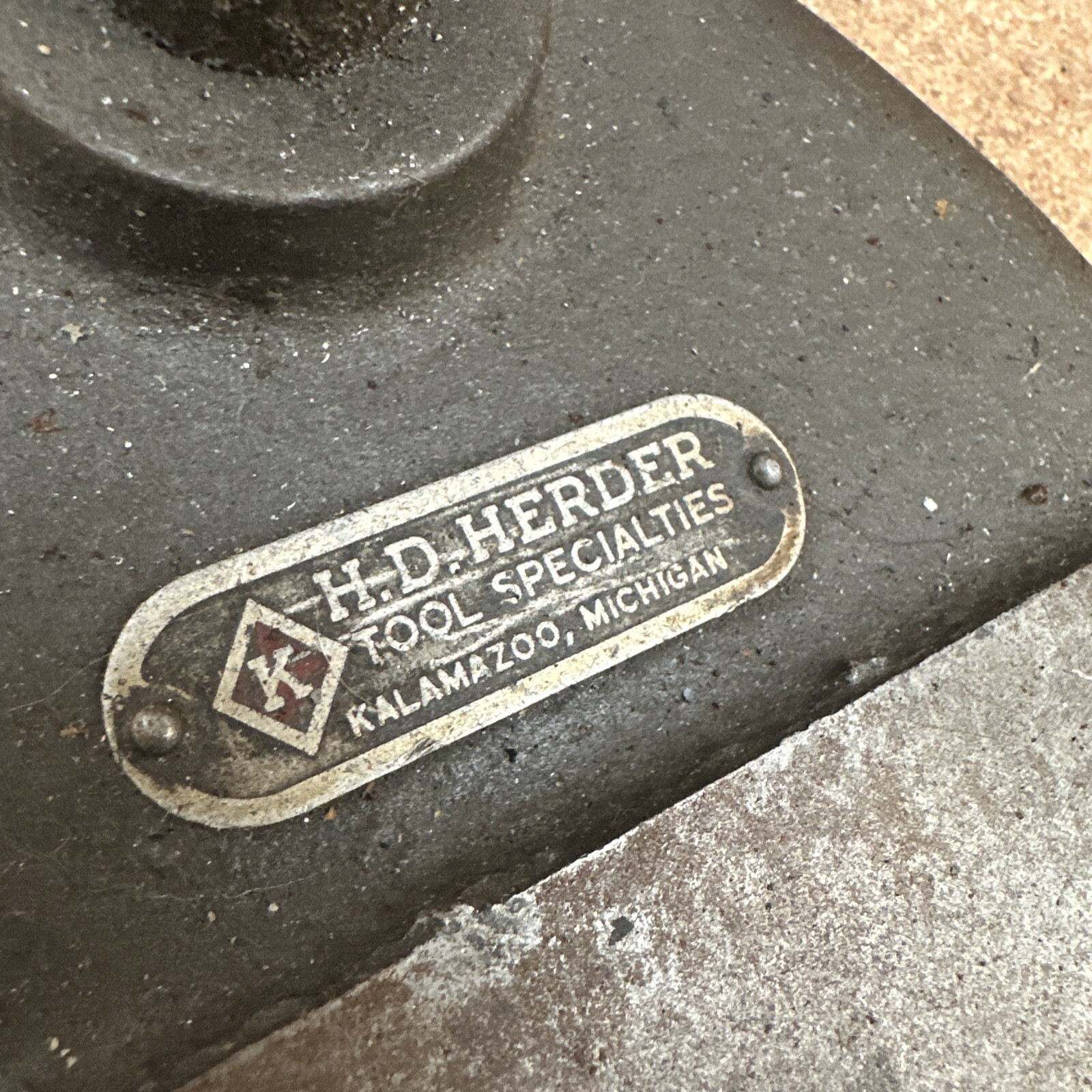 Vintage H.D. Herder USA Bench Hand Tapper Press Tool – Kalamazoo, Michigan